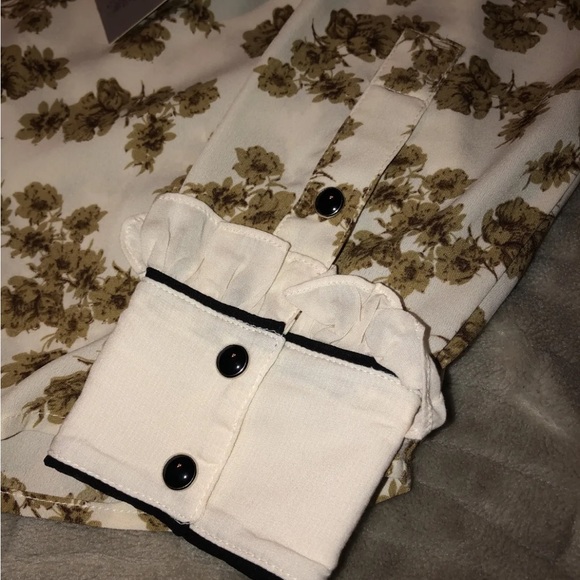 Double D Ranch Floral blouse 5th Ave Top western style Sz S,new with tags $269 - Picture 4 of 10